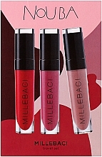 Набір - NoUBA Millebaci Travel Set №3 (lipstick/3х6ml) — фото N2