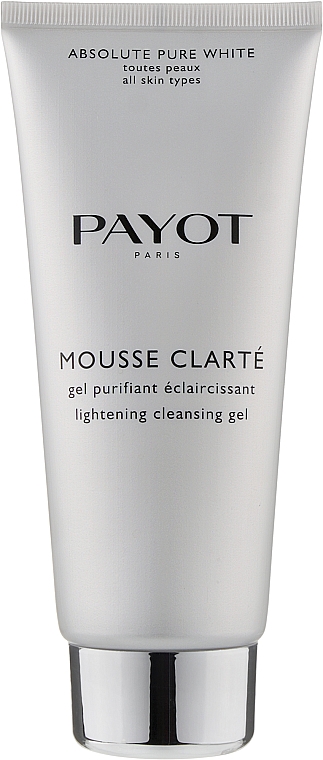 Осветляющий гель для умывания - Payot Absolute Pure White Mousse Clarte Lightening Cleansing Gel