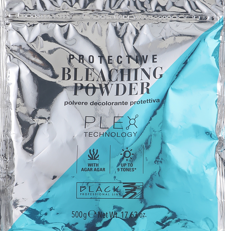 Порошок для осветления волос (дой-пак) - Black Professional Line Bleaching Powder Plex Technology 
