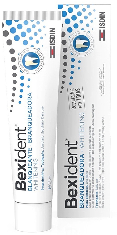 Відбілювальна зубна паста - Isdin Bexident Whitening Toothpaste — фото N1