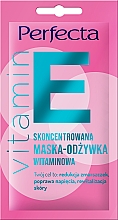 Парфумерія, косметика Концентрована вітамінна маска для обличчя "Вітамін Е" - Perfecta Vitamin E