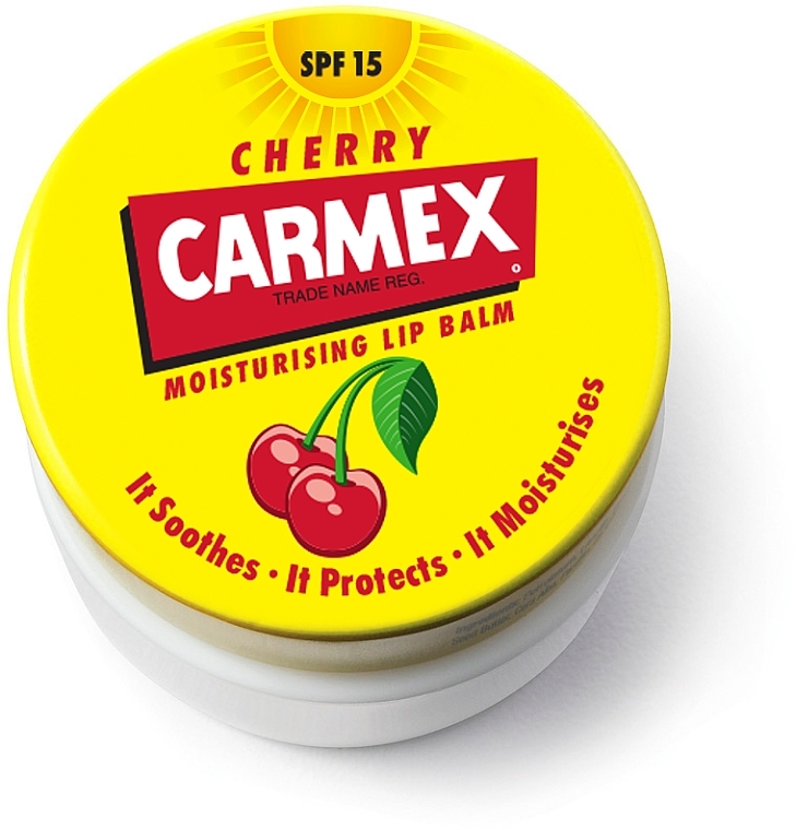 Бальзам для губ у баночці "Вишня" - Carmex Lip Balm — фото N2