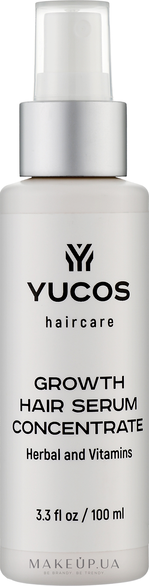 Концентрат сироватки для росту волосся - Yucos Growth Hair Serum Concentrate — фото 100ml