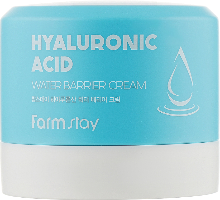 Зволожувальний крем-бар'єр для обличчя з гіалуроновою кислотою - FarmStay Hyaluronic Acid Water Barrier Cre