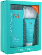 Парфумерія, косметика Набір - Moroccanoil Hair Care (oil/100ml + cr/75ml + band)