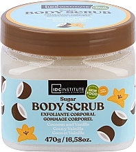 Цукровий скраб для тіла "Кокос і ваніль" - IDC Institute Sugar Body Scrub Coconut & Vanila — фото N1