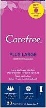 Ежедневные прокладки - Carefree Plus Large Light Scent — фото N2