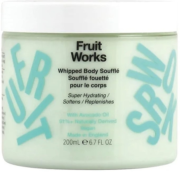 Взбитое суфле для тела - Fruit Works Whipped Body Souffle — фото N1