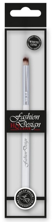 Пензлик для тіней, 37238 - Top Choice Fashion Design White Line — фото N1