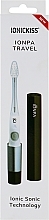 Парфумерія, косметика Електрична іонна зубна щітка, чорна - Ionickiss Ionpa Travel