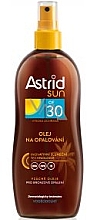 Духи, Парфюмерия, косметика Масло для загара - Astrid Sun Of30 Suntan Oil