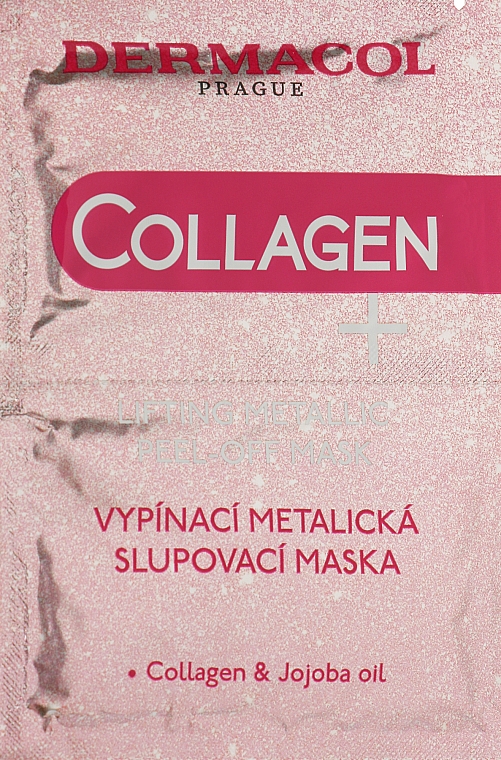 Маска для обличчя - Dermacol Collagen+ Lifting Metallic Peel-Off Mask — фото N1