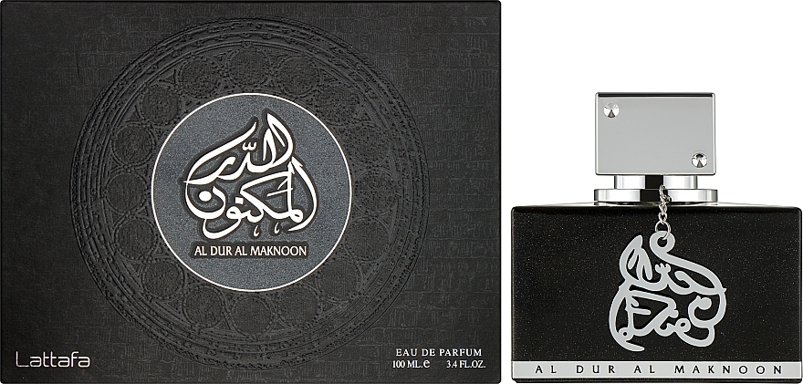 Lattafa Perfumes AL Dur Al Maknoon Silver - Парфюмированная вода — фото N2