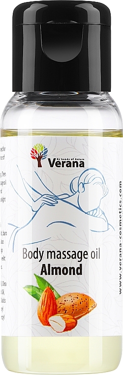 Массажное масло для тела «Almond» - Verana Body Massage Oil  — фото N1