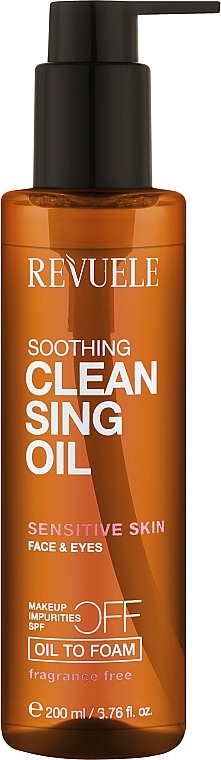Олія для глибокого очищення обличчя для чутливої шкіри обличчя - Revuele Deep Clean Sing Oil Sensitive Skin — фото N1