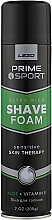 Піна для гоління, для чутливої шкіри - Lezo Prime Sport Shave Foam — фото N1