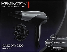 Фен для волос - Remington Ionic Dry 2200 Hairdryer D3190S — фото N2