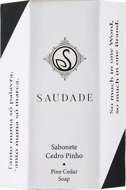 Мило "Сосна й кедр" - Essencias De Portugal Saudade Pine And Cedar Soap — фото N2