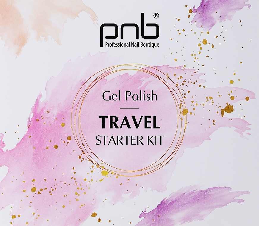 Стартовый набор для путешествий, 12 продуктов - PNB Gel Polish Travel Starter Kit — фото N1
