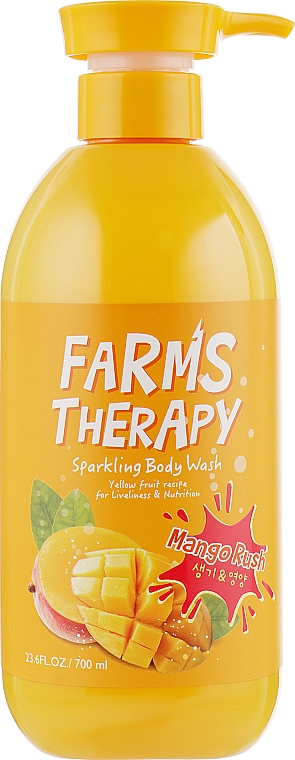 Гель для душу "Манго" - Farms Therapy Sparkling Body Wash Mango — фото N1