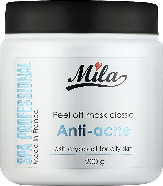 Маска альгінатна класична порошкова "Анти акне, бруньки ясена" - Mila Anti-Acne Peel Off Mask Ash Cryobud