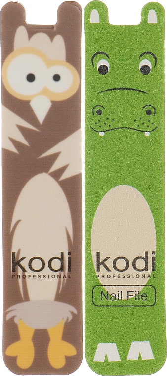 Дитячий набір для нігтів 20100223 "Бегемотик/совеня" - Kodi Professional — фото N1
