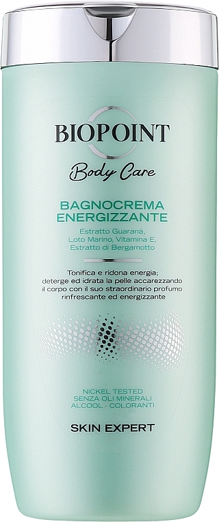 Крем для ванны и душа "Бодрящий" - Biopoint Bagno Crema Energizzante — фото N1
