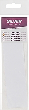 Полоски-трафарет для французкого маникюра SFM-02 - Silver Style — фото N1