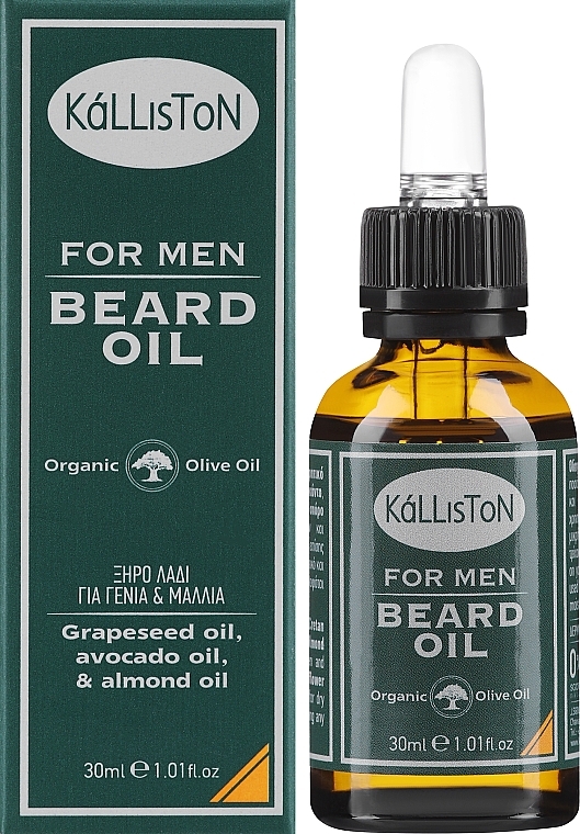 Суха олія для бороди та волосся - Kalliston Dry Oil For Beard & Hair — фото N2