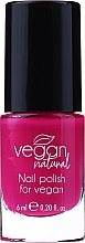 Лак для нігтів - Vegan Natural Nail Polish For Vegan — фото N3