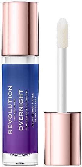 Крем для очей зі скваланом - Revolution Skincare Overnight Squalane Eye Cream — фото N1