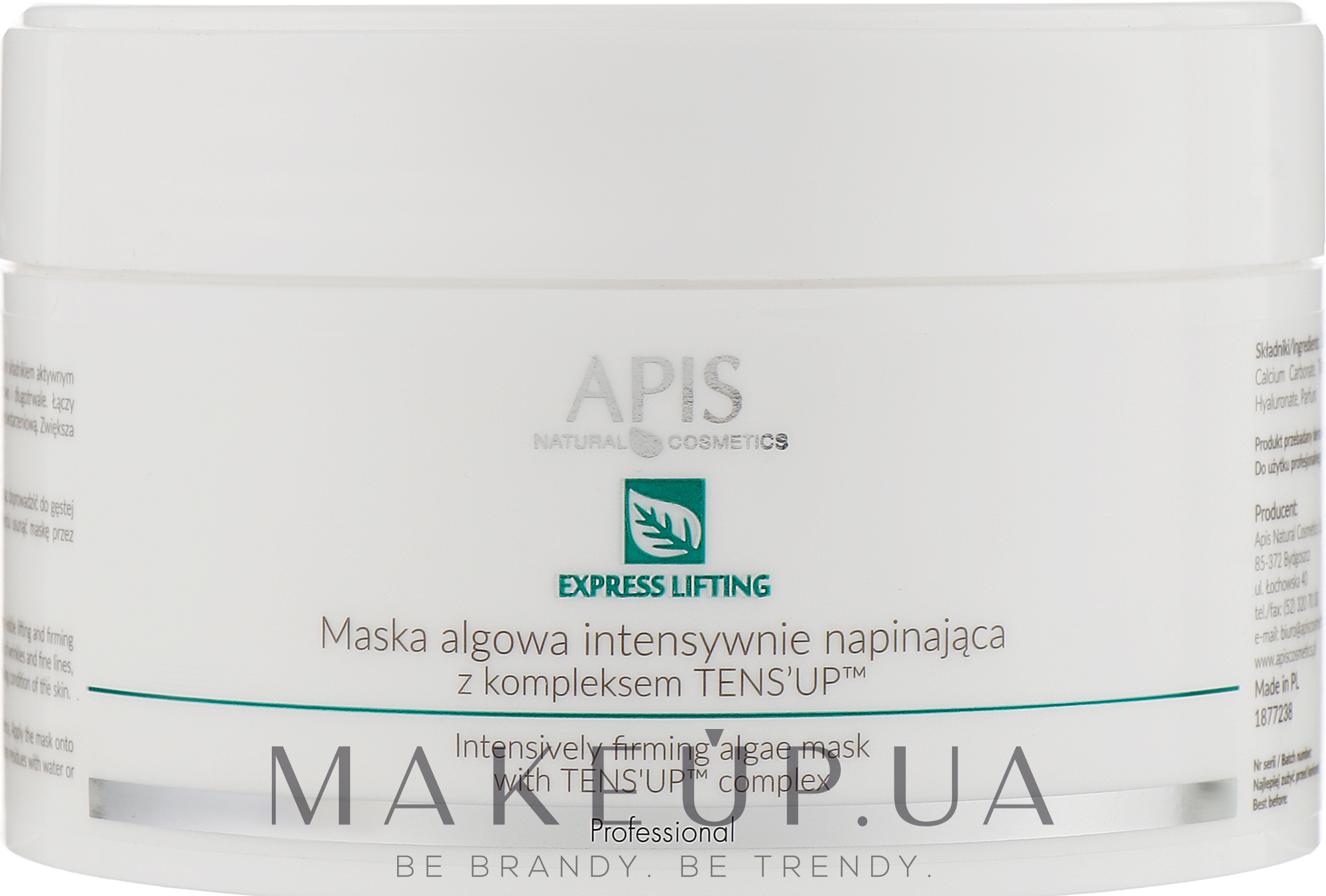 Альгидная маска для лица - APIS Professional Express Lifting Algid Mask — фото 100g