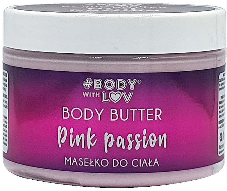 Масло для тела - Body with Love Pink Passion Body Butter — фото N1