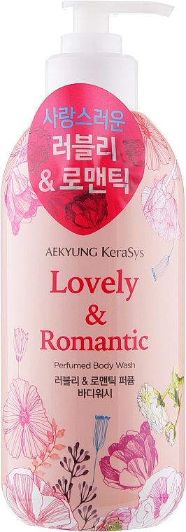 Гель для душа "Романтик" - KeraSys Lovely & Romantic Parfumed Body Wash