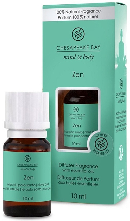 Аромадифузор - Chesapeake Bay Zen Diffuser Fragrance — фото N1