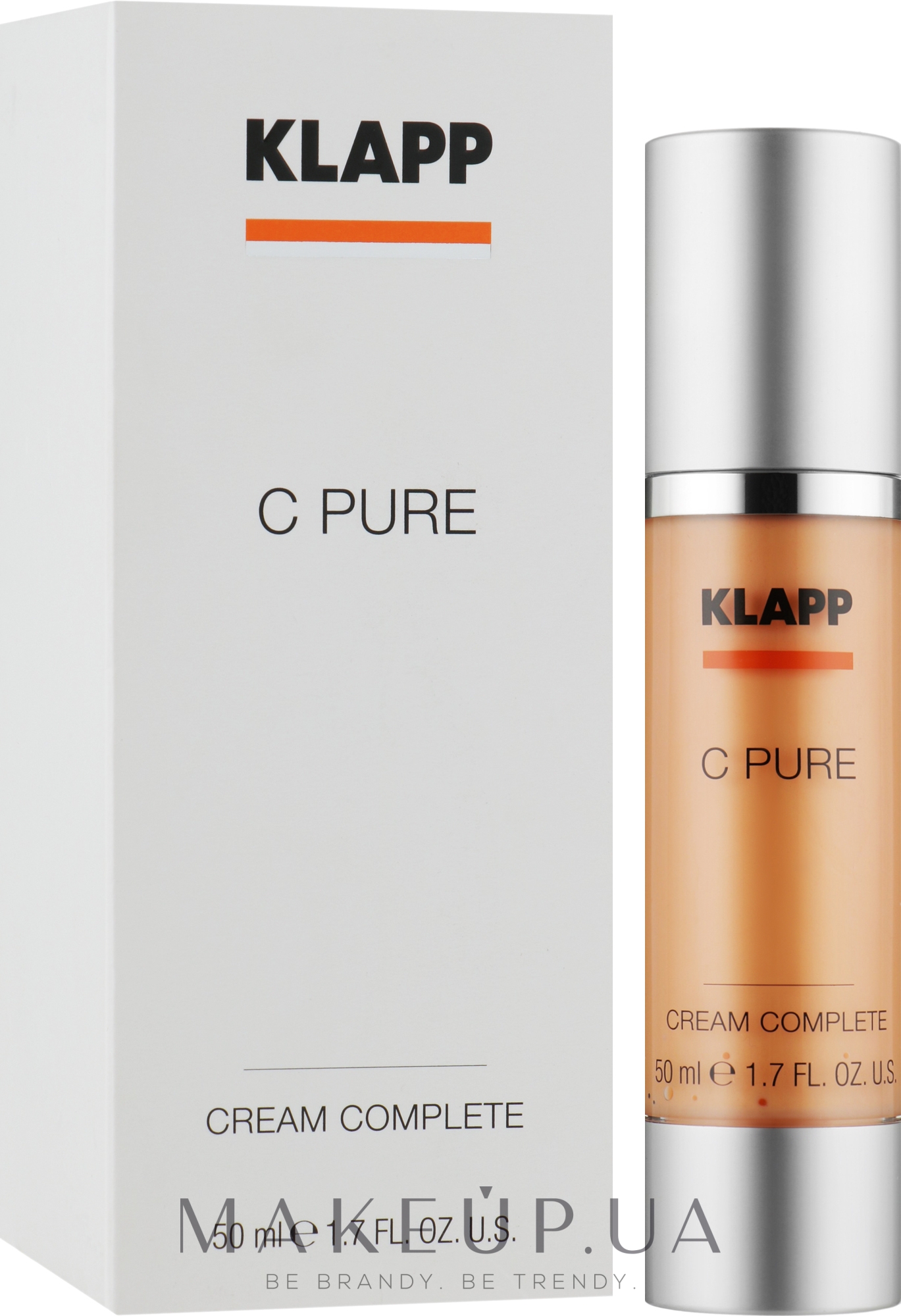 Концентрированный крем для интенсивной ревитализации кожи - Klapp C Pure Cream Complete — фото 50ml