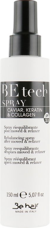 Відновлювальний спрей після хімічних процедур - Be Hair Be Tech Rebalancing Spray — фото N1