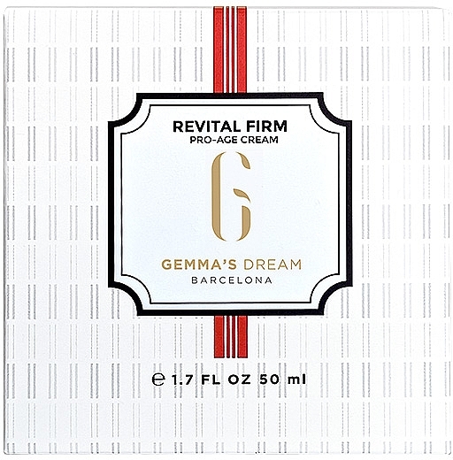 Відновлювальний і зміцнювальний крем для обличчя - Gemma's Dream Revital Firm Pro-Age Cream — фото N3