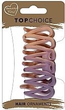 Парфумерія, косметика Заколка для волосся, 28328, рожева - Top Choice Hair Ornaments