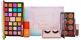 Парфумерія, косметика Набір, 7 продуктів - Makeup Revolution X Kaz Kamwi Edit