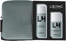 Духи, Парфюмерия, косметика Набор - Lierac Homme (fluid/50ml + deo/50ml + bag/1pcs)