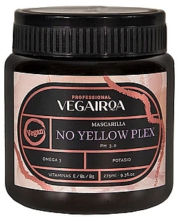 Маска для светлых волос - Vegairoa No Yellow Plex Mask — фото N1