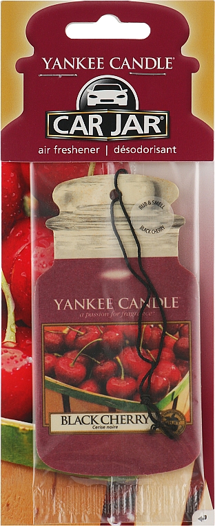 Ароматизатор для автомобиля - Yankee Candle Car Jar Black Cherry