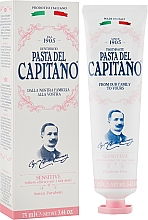 Зубная паста для чувствительных зубов - Pasta Del Capitano Premium Collection Sensitive Toothpaste — фото N1