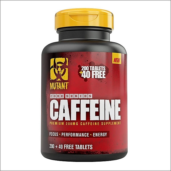 Харчова добавка "Кофеїн", таблетки - Mutant Core Series Caffeine — фото N1