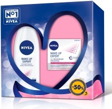 Духи, Парфюмерия, косметика УЦЕНКА Набор - NIVEA Make-Up Expert (micel/water/200ml + f/cr/50ml) *