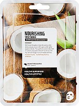 Парфумерія, косметика Тканинна маска для обличчя "Кокос" - Superfood For Skin Nourishing Sheet Mask