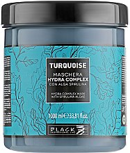 Маска для відновлення волосся - Black Professional Turquoise Hydra Complex Mask — фото N3