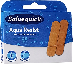 Водостійкі пластирі - Salvequick Aqua Resist — фото N1