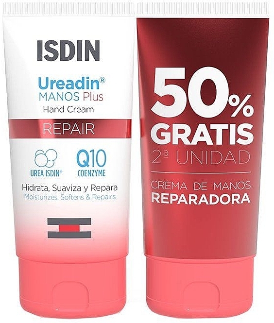 Набір - Isdin Ureadin Plus Repair (h/cr/2x50ml) — фото N1